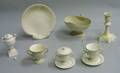 Seven Wedgwood White Stoneware Items