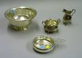 Four Pieces of Richard Davis Sterling Silver Tableware