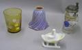 Four Assorted Glass Items