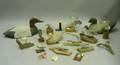 Eighteen Assorted Carved and Painted Bird Figure and Duck Decoys