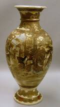 Large Japanese Satsuma Vase