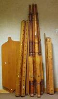 Classical Carved Cherry Tall Post Bed with Tester