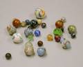 Approximately Twentynine Assorted Glass Marbles