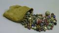Collection of Clay Glass and Ceramic Marbles