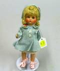 Painted Bisque Head Just Me Character Doll