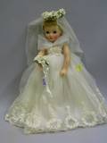 Madame Alexander Hard Plastic and Vinyl Bride Doll