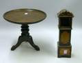 Dolls Mahogany Tilttop Table and Watch Guard