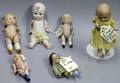 Six German AllBisque Children