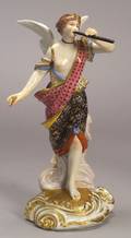 Derby Porcelain Figure Depicting Fame