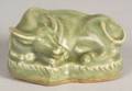 Chinese Celadon Glazed Stoneware Model of a Bull