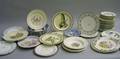 Fiftyeight Assorted Wedgwood Plates
