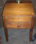 Country Pine Lifttop Schoolmasters Desk