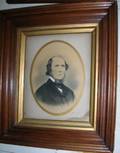 Pair of Framed 19th Century Hand Painted Ink and Gouache Portraits