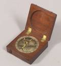 English Pocket Compass and Sundial
