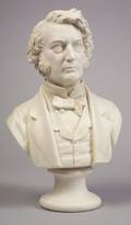 Parian Bust of Charles Sumner