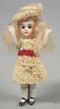 AllBisque Doll House Girl Doll