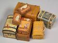 Eight Pieces of Doll House Sized Luggage