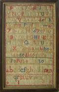Wool marking sampler