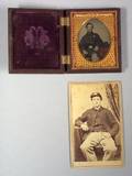 Civil War Ambrotype of James C Magoun