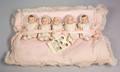 Madame Alexander Dionne Quintuplet Babies on Original Pillowbed