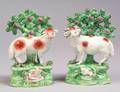 Pair of Salt Bocage Sheep