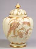 Royal Worcester Porcelain Potpourri and Cover