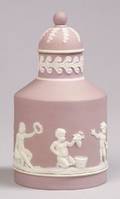 Wedgwood Lilac Jasper Dip Tea Canister