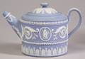 Wedgwood Solid Light Blue Jasper Teapot and Cover