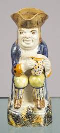 Staffordshire Pratttype Toby Jug
