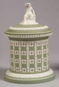 Wedgwood Three Color Jasper Dip Diceware Centerpiece and Cover