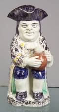Staffordshire Pearlware Toby Jug