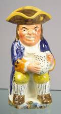 Staffordshire Pratttype Toby Jug