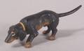 Viennese Cold Painted Miniature Bronze Figure of a Hound Dog