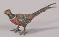 Viennese Cold Painted Miniature Bronze Figure of a Pheasant