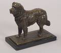 Continental Bronze Figure of a St Bernard