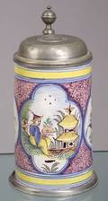 Nuremberg Tin Glazed Earthenware Tankard
