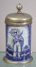 Nuremberg Tin Glazed Earthenware Tankard