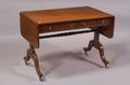 Regencystyle Inlaid Mahogany Sofa Table 20th century
