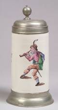 Proskautype Tin Glazed Earthenware Tankard