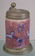 Frankfurt Tin Glazed Earthenware Tankard