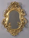 Louis XV Style Giltwood TwoLight Girandole Mirror