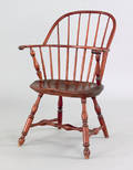 Lancaster County Pennsylvania sackback windsor armchair ca 1770
