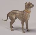 Viennese Cold Painted Miniature Bronze Dog