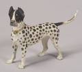 Viennese Cold Painted Miniature Bronze Figure of a Spotted Hound