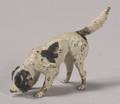 Viennese Cold Painted Miniature Bronze Figure of a Hunting Dog