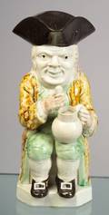Staffordshire Earthenware Toby Jug