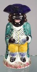 Staffordshire Black Faced Toby Jug