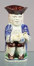 Staffordshire Pearlware Toby Jug