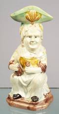 Staffordshire Gin Lady Toby Jug