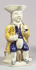 Staffordshire Pratttype Squire Toby Jug